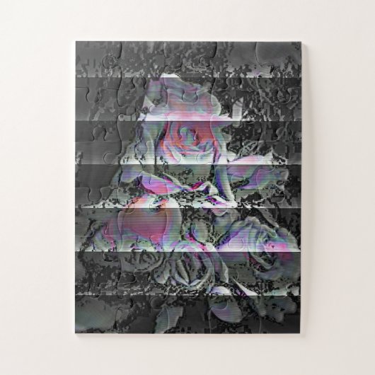 Techno Bouquet Jigzaag Puzzle Legpuzzel (Verticaal)