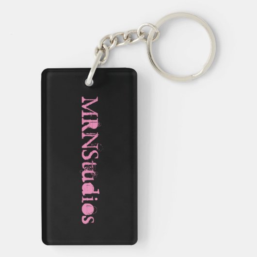 Techno Bouquet Keychain (achterkant)