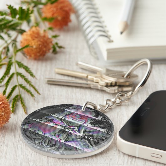 Techno Bouquet Keychain (Voorkant Rechts)
