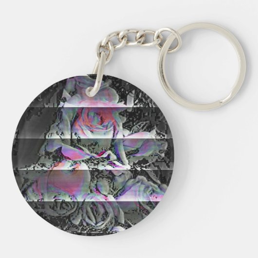 Techno Bouquet Keychain (Achterkant)
