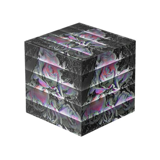 Techno Bouquet  Kubus (Voorkant hoekig)