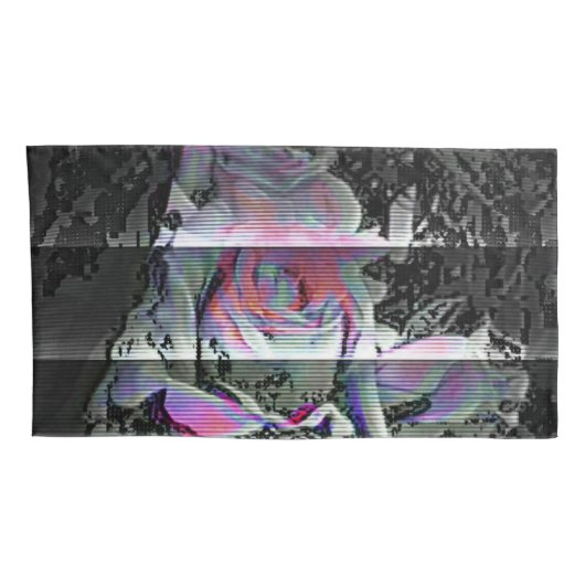 Techno Bouquet Kussensloop (Achterkant-Rechts)