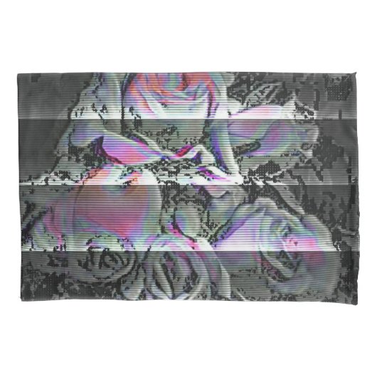 Techno Bouquet Kussensloop (Voorkant)