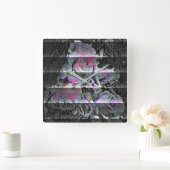 Techno Bouquet Large Clock Vierkante Klok (Huis)