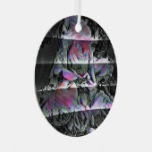 Techno Bouquet Metalen Ornament (Voorkant Rechts)