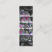 Techno Bouquet Mini Visitekaartje (Achterkant)