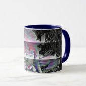 Techno Bouquet Mok (Voorkant rechts)