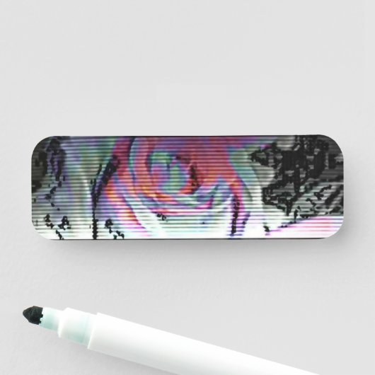 Techno Bouquet Naamplaatje (In situ)