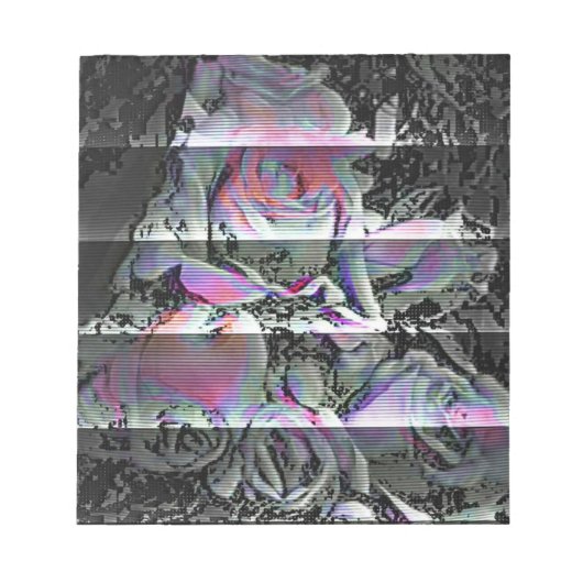 Techno Bouquet Notitieblok (Voorkant)