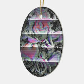 Techno Bouquet-Ornament Keramisch Ornament (Links)