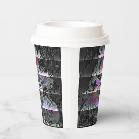 Techno Bouquet Papieren Bekers (Rechts)