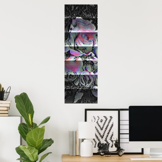 Techno Bouquet Poster (Thuiskantoor)