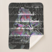 Techno Bouquet Sherpa Blanket Sherpa Deken (Voorkant)