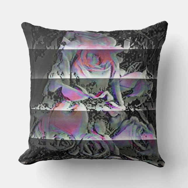 Techno Bouquet Sierkussen (Voorkant)