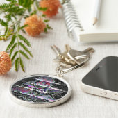 Techno Bouquet Sleutelhanger (Zijkant)