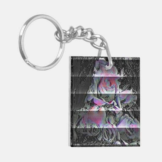 Techno Bouquet Sleutelhanger (Voorkant Links)