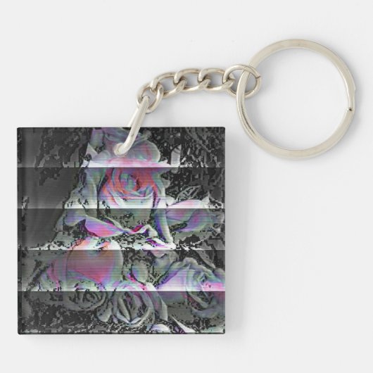 Techno Bouquet Sleutelhanger (Achterkant)