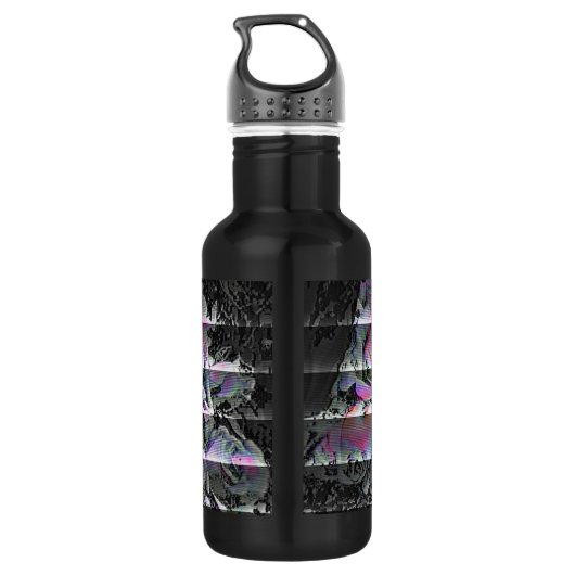 Techno Bouquet Stainless Steel Water Fles (Achterkant)