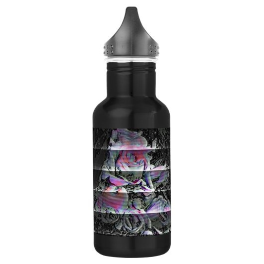 Techno Bouquet Stainless Steel Water Fles (Links)