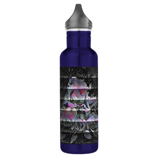 Techno Bouquet Stainless Steel Water Fles (Links)