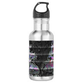 Techno Bouquet Stainless Steel Water Fles (Voorkant)
