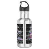 Techno Bouquet Stainless Steel Water Fles (Achterkant)