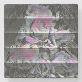 Techno Bouquet Stenen Onderzetter (Voorkant)