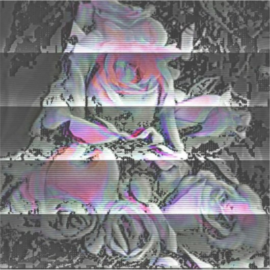 Techno Bouquet Sticker (Voorkant)