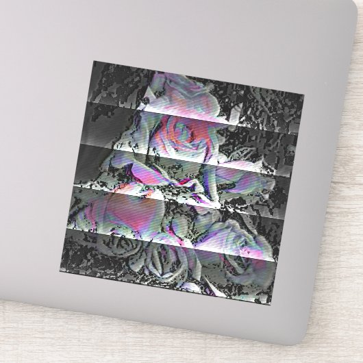 Techno Bouquet Sticker (Detail)