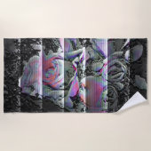 Techno Bouquet Strandlaken (Voorkant)