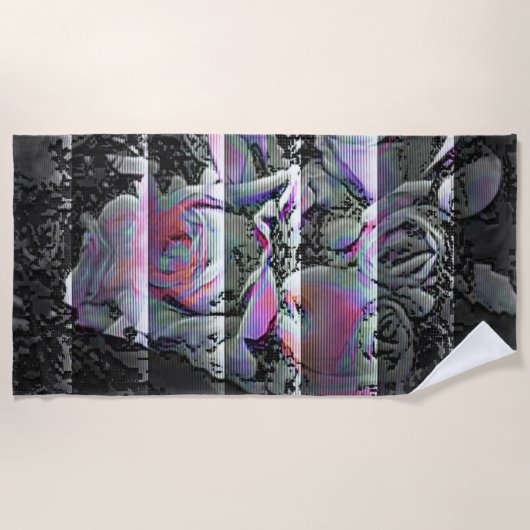 Techno Bouquet Strandlaken (Voorkant)