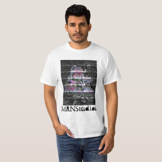 Techno Bouquet T-shirt (Voorkant volledig)