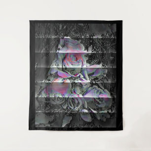Techno Bouquet Tapestry Wandkleed