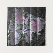 Techno Bouquet Tapestry Wandkleed (Voorkant (horizontaal))