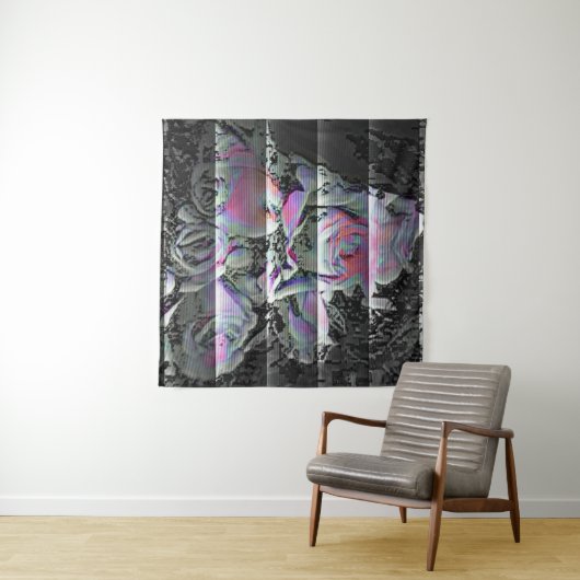 Techno Bouquet Tapestry Wandkleed (In Situ (horizontaal))