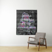 Techno Bouquet Tapestry Wandkleed (In situ)