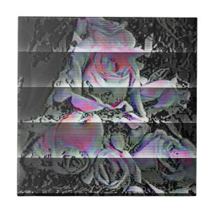 Techno Bouquet Tegeltje