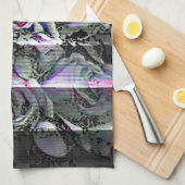 Techno Bouquet Theedoek (Quarter Fold)