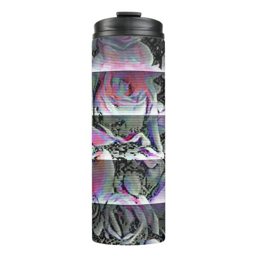 Techno Bouquet Thermosbeker (Voorkant)
