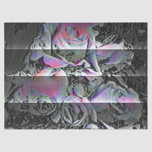 Techno Bouquet Tissuepapier (Voorkant)