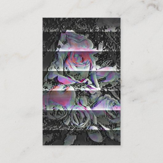 Techno Bouquet Visitekaartje (Voorkant)