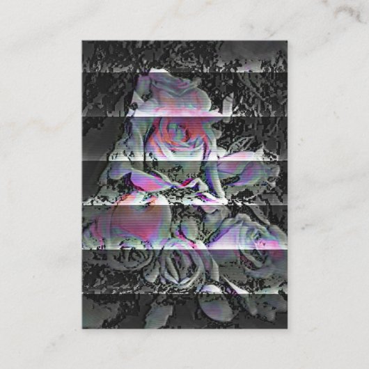 Techno Bouquet Visitekaartje (Voorkant)