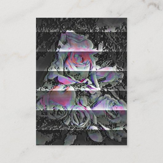 Techno Bouquet Visitekaartje (Achterkant)