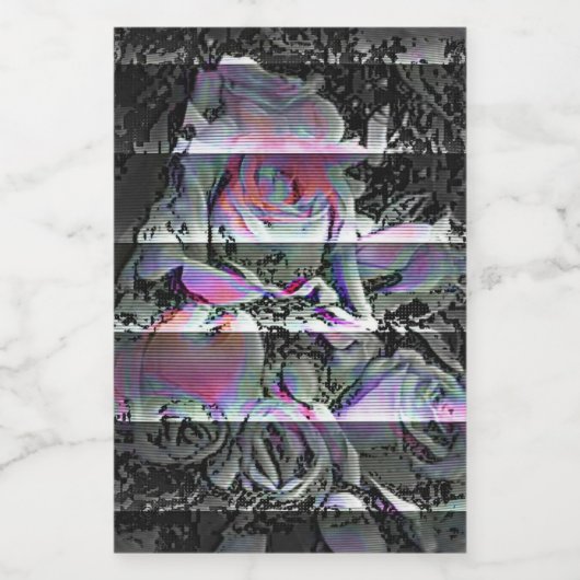 Techno Bouquet Voedselcontainer Etiket (Enkel label)