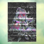 Techno Bouquet Window Cling Raamsticker (Vel 3)