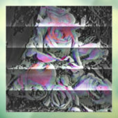 Techno Bouquet Window Cling Raamsticker (Vel 3)