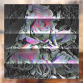 Techno Bouquet Window Cling Raamsticker (Vel 2)