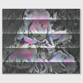 Techno Bouquet Wrapping Paper Cadeaupapier (Vlak)