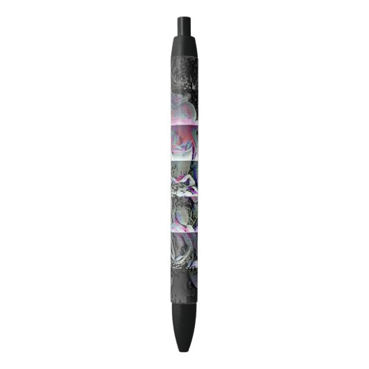 Techno Bouquet Zwarte Inkt Pen (Voorkant Verticaal)