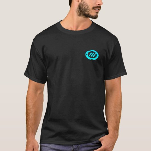 Techno Cinema Basic Mannen T-Shirt (Voorkant)
